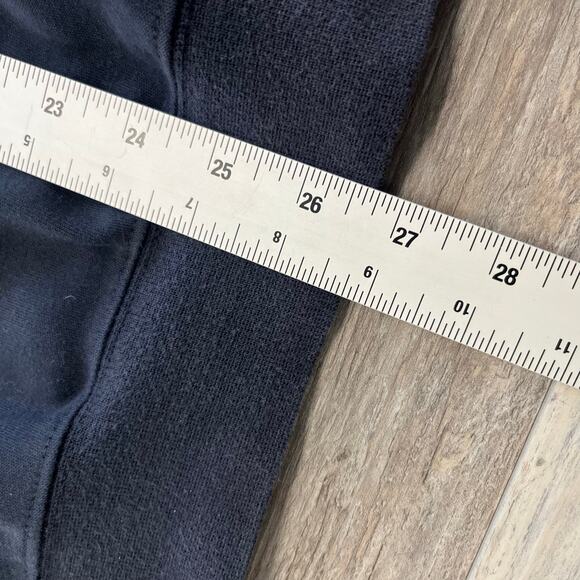 Vintage Y2K 2000's Nike Black Mens XL Quarter Zip Athletic Mini Swoosh Pullover - Picture 6 of 9